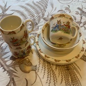 Royal Doulton Bunnykins partial set
